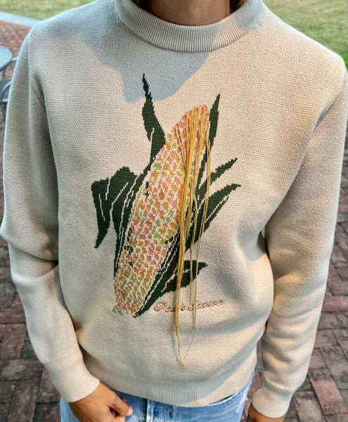 PEAK SEASON || CORN SWEATER