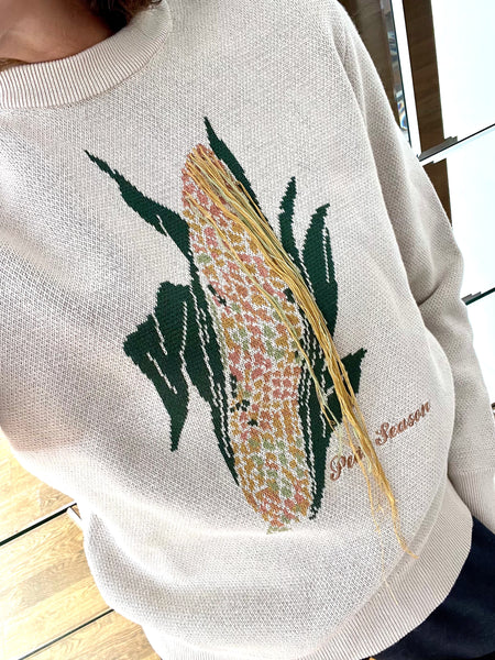 PEAK SEASON || CORN SWEATER