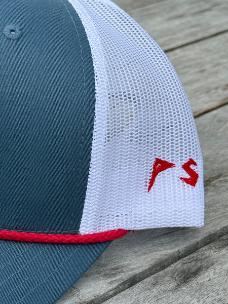 PEAK SEASON ||  Leather and Cork Embroidered Fish Hat