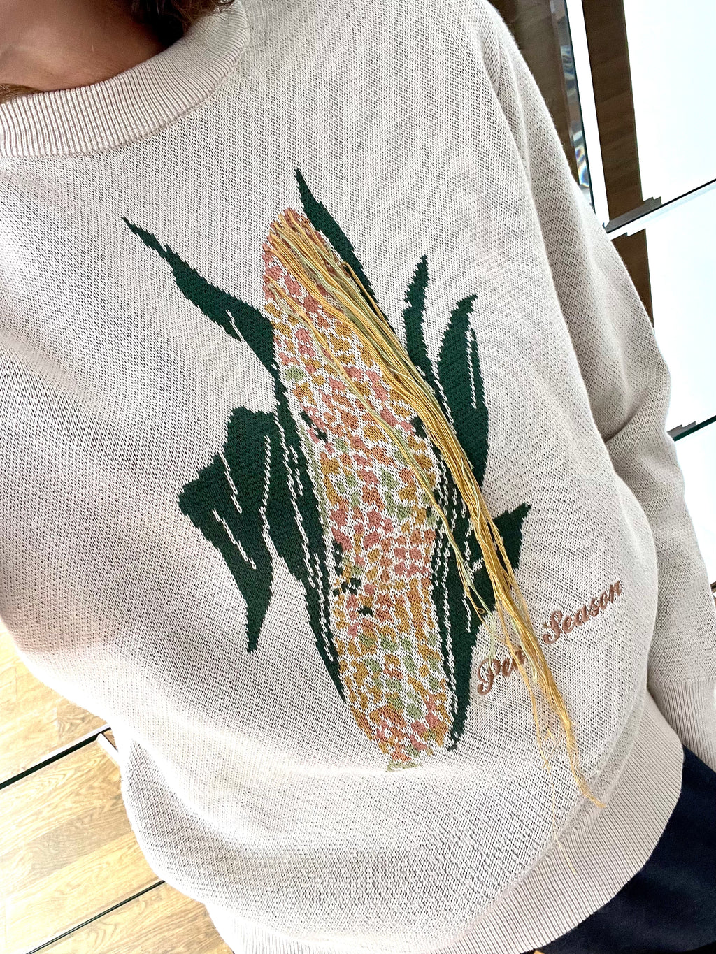 PEAK SEASON || CORN SWEATER