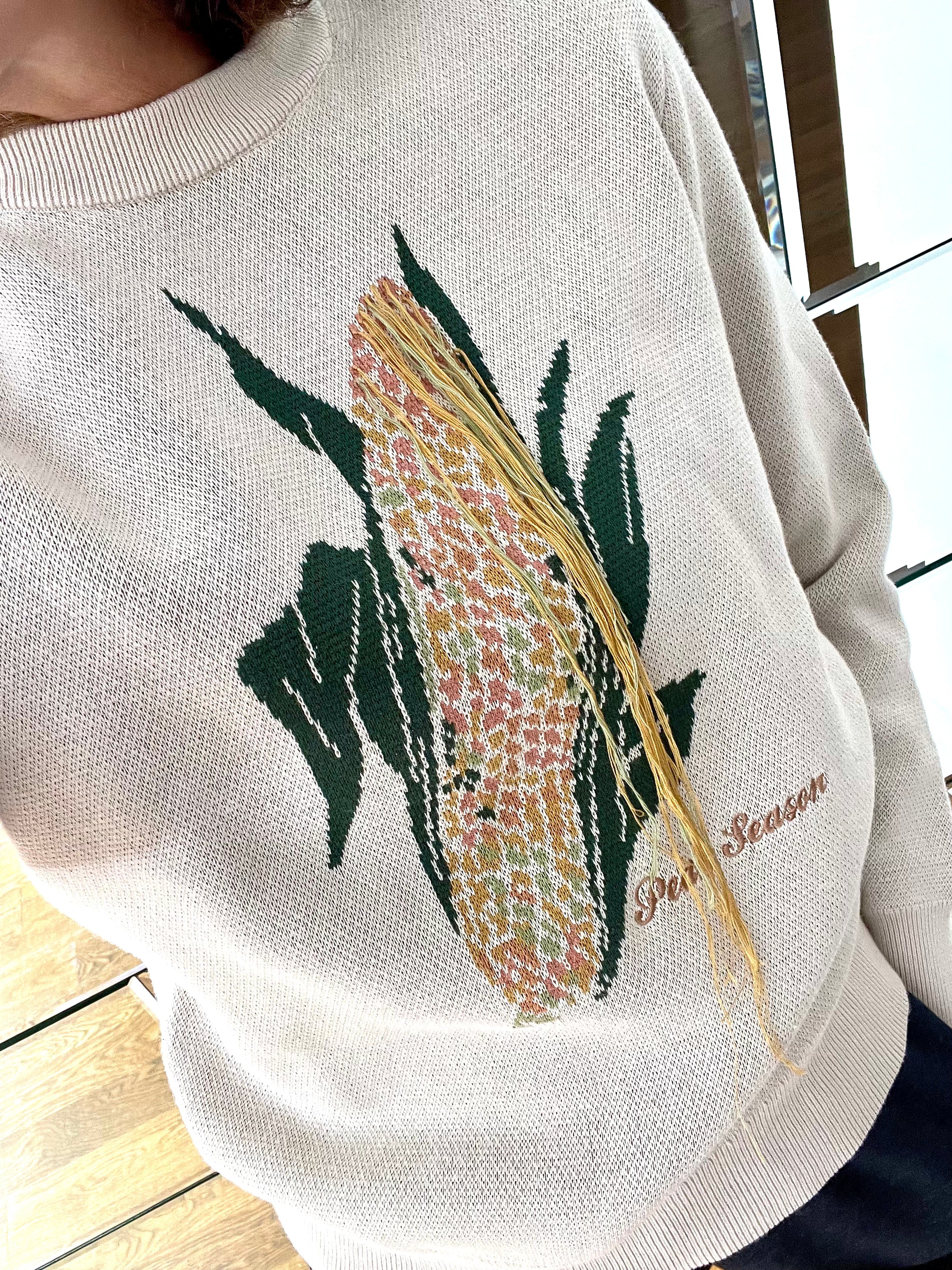 PEAK SEASON || CORN SWEATER