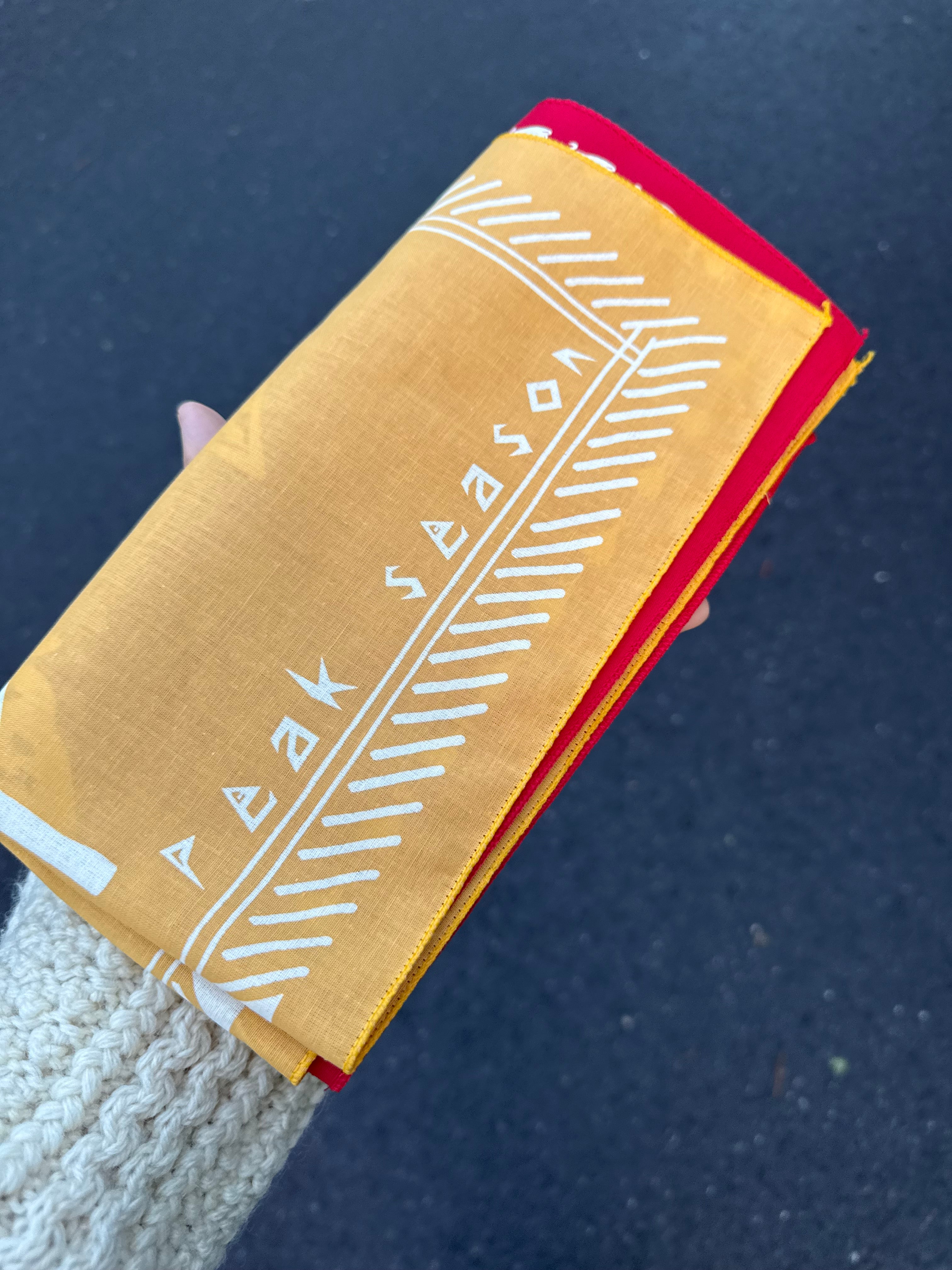 PEAK SEASON || Fall Bandana