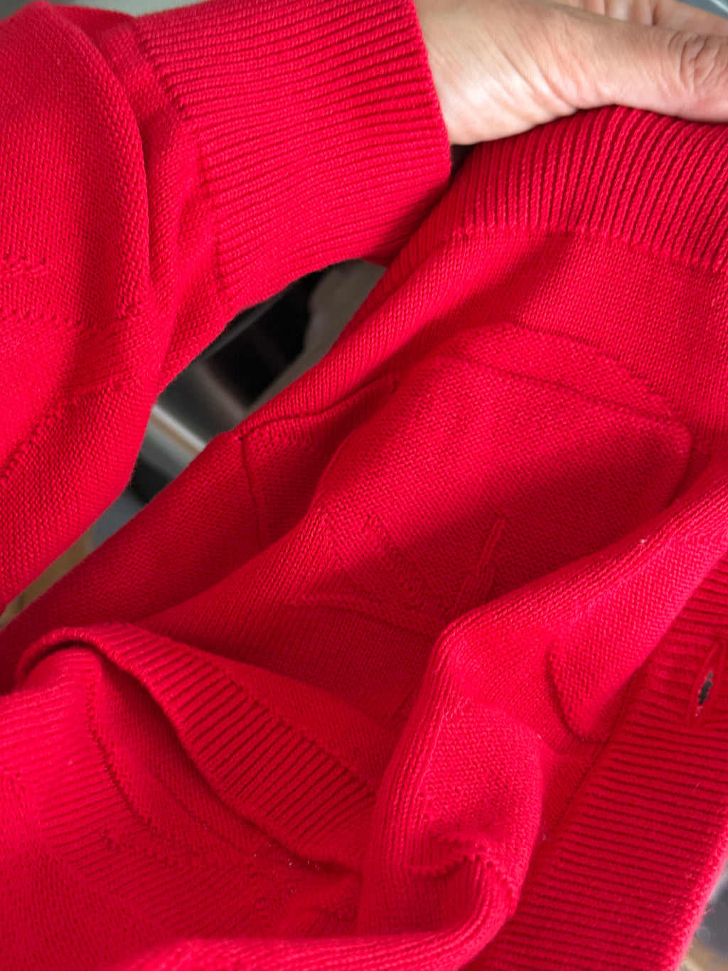 PEAK SEASON || Tomato Cardigan
