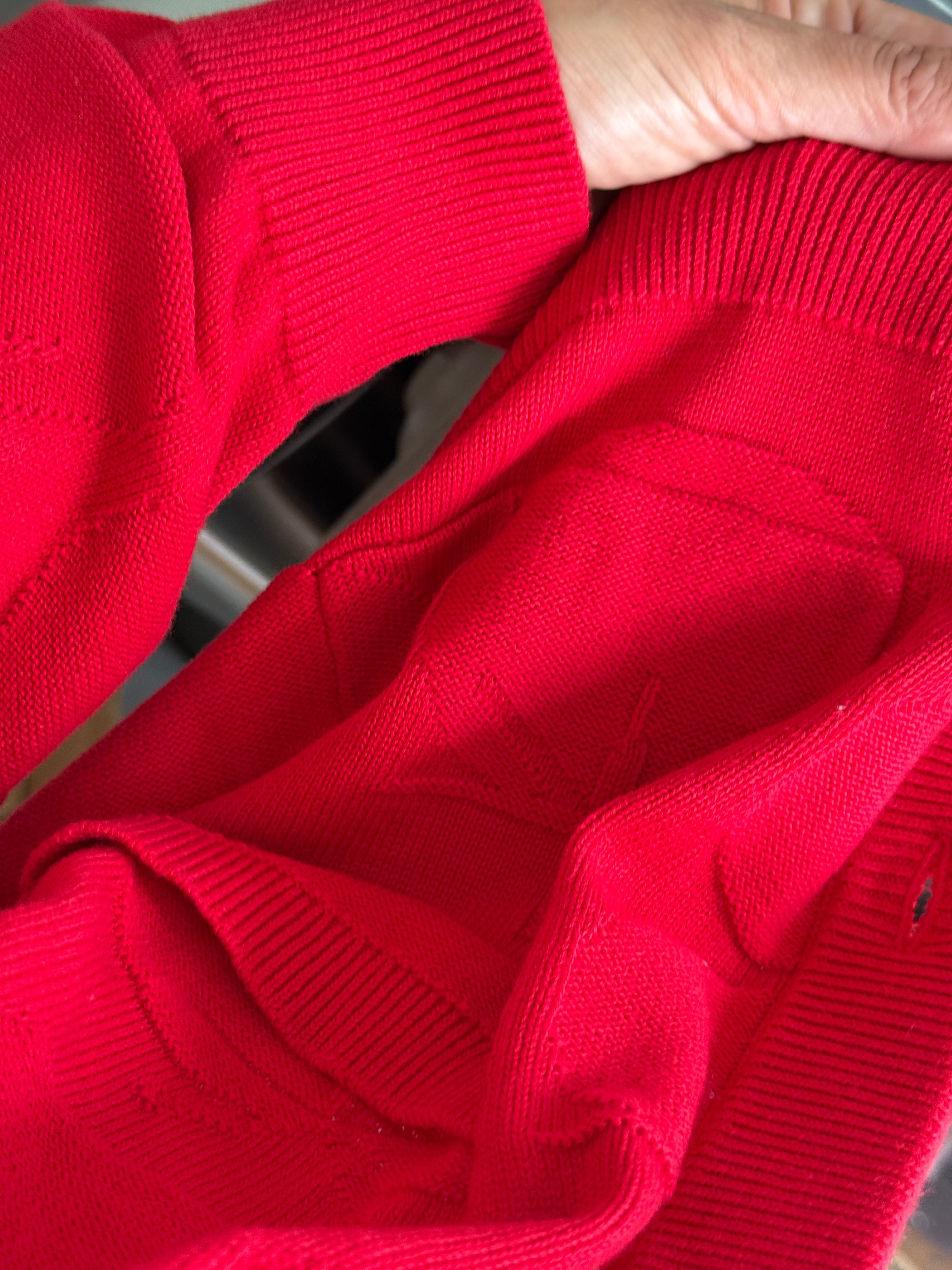 PEAK SEASON || Tomato Cardigan