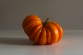 Tomato Portrait Still Life Photograph - orange