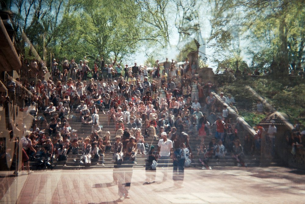 Central Park, Triple Exposed Film