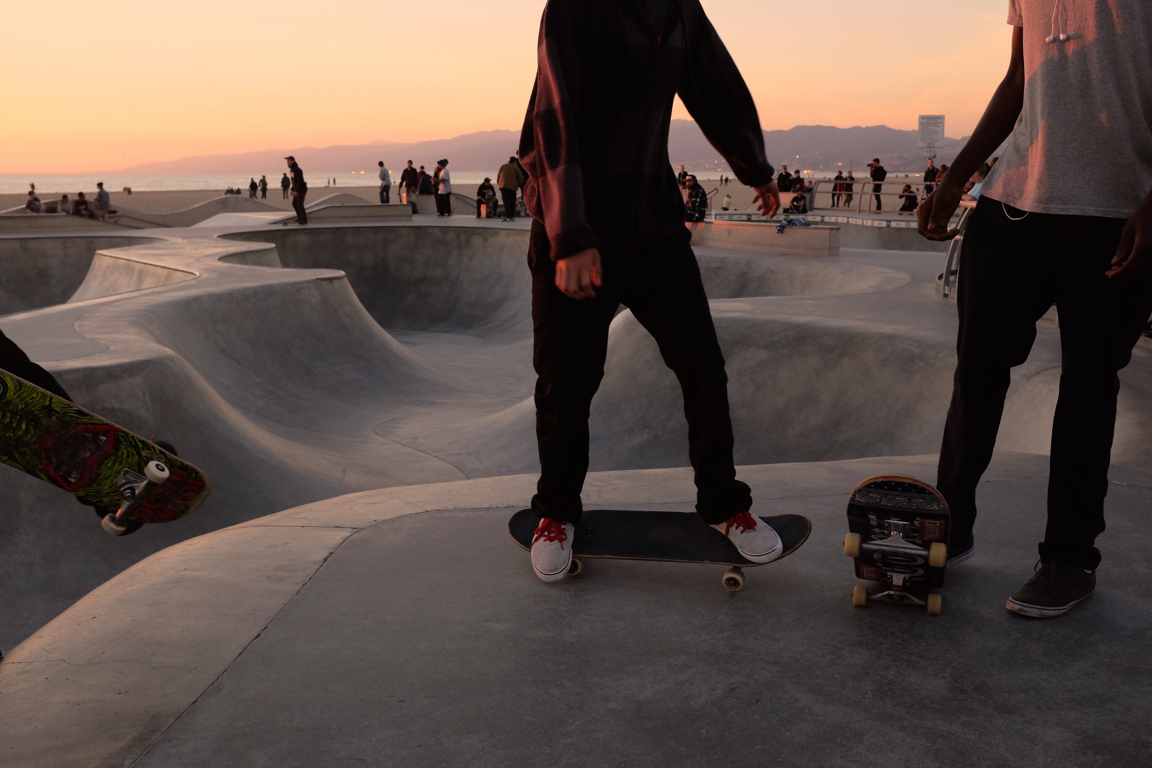 Skateboarders